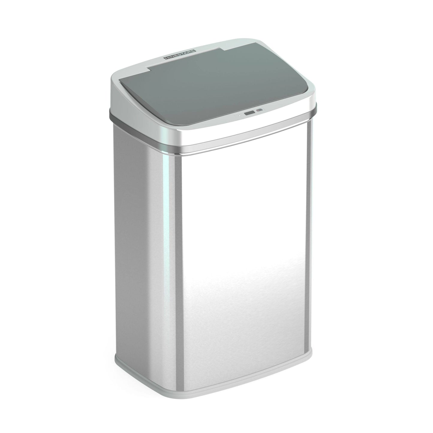 Stars 13.2 Gallon Stainless Steel Motion Sensor Trash Can